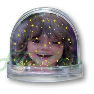 Glob foto stars personalizabil cu 2 poze